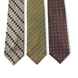 Roberto Villini Vintage Silk Tie Bundle